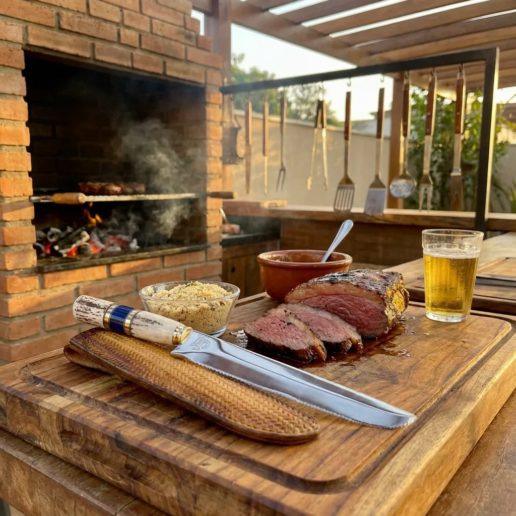 Faca Edge Hibrida Corte e Serra